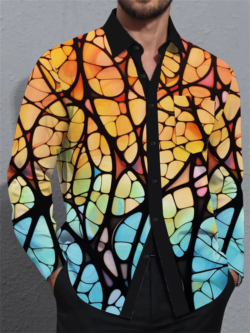 Chemise en lin pour hommes