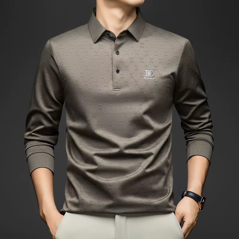 Chemises Polo Élégantes BROWON Printemps-Automne 2026 pour Hommes