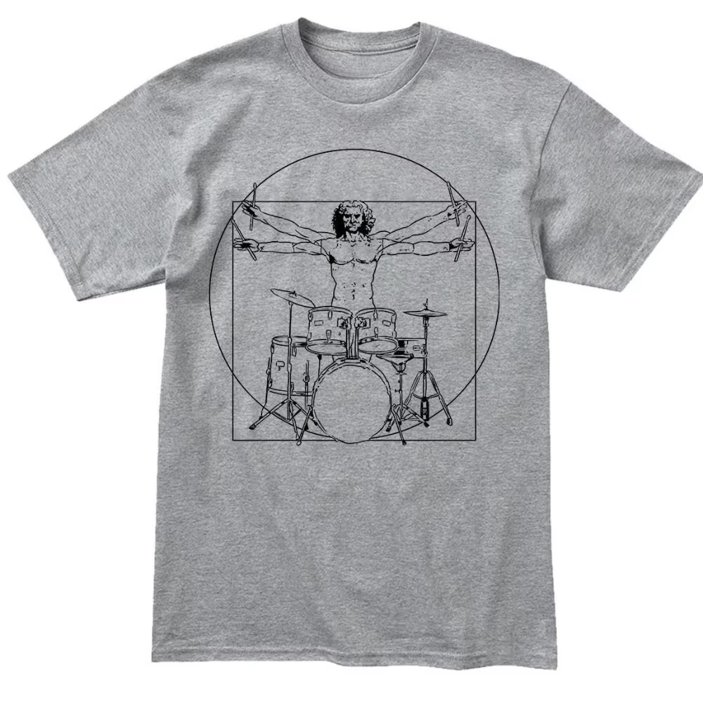 T-shirt graphique d'art gothique pour homme
