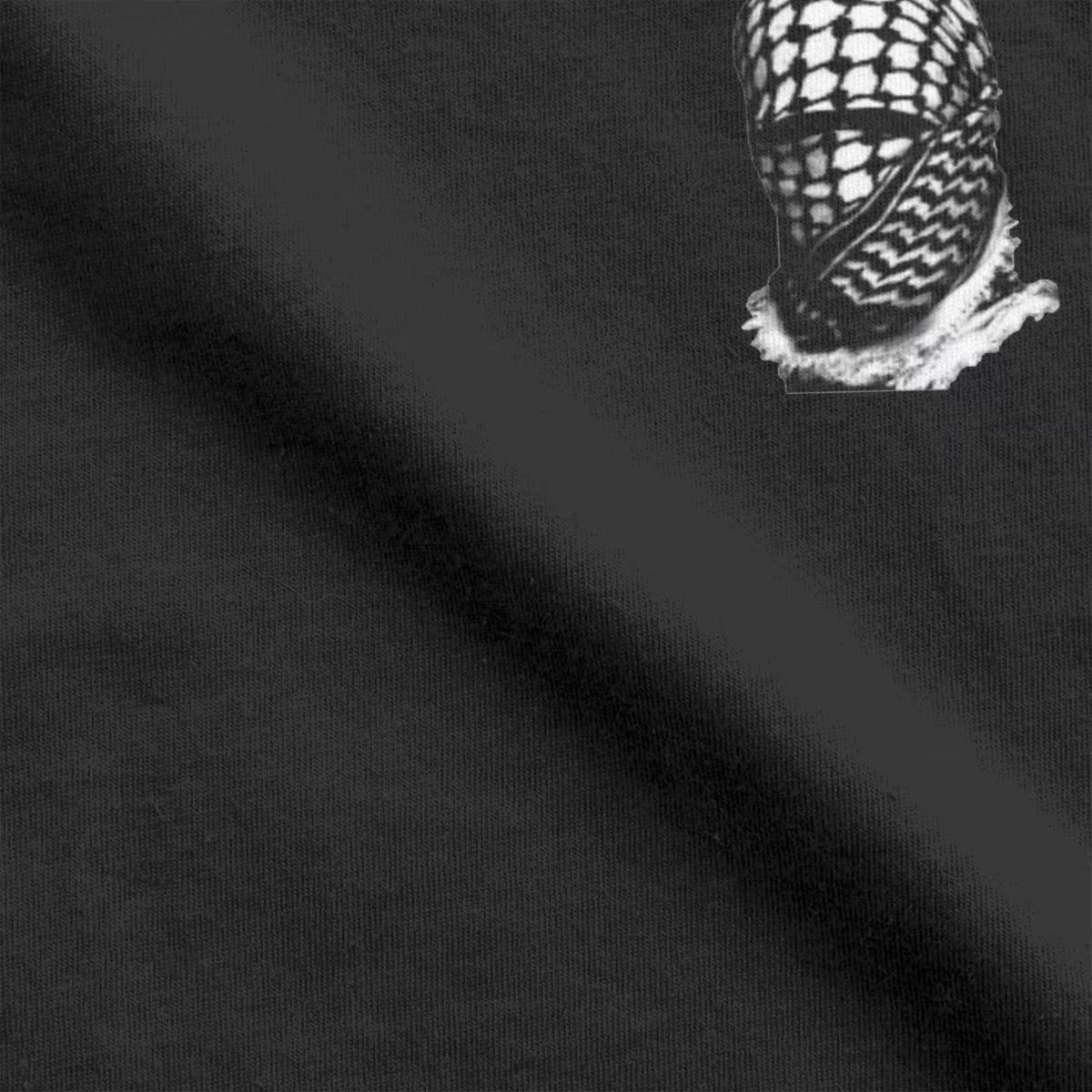 Arabe Kufiya Keffiyeh Folk T-Shirts hommes femmes drôle 100% coton t-shirt col rond manches courtes