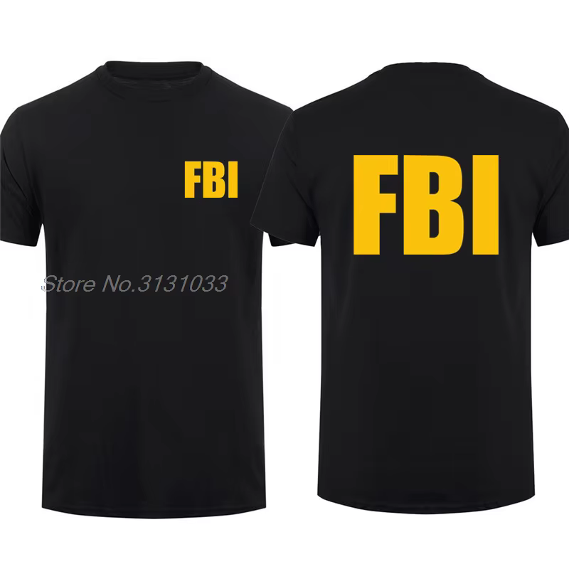 FBI T-shirt homme Cool états-unis