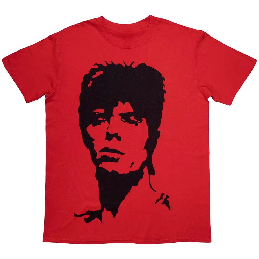 T-Shirt David Bowie en coton pour hommes et femmes, Streetwear d'été