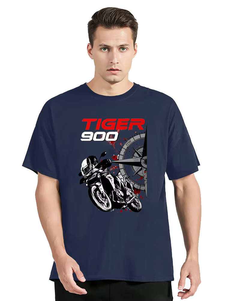 Tiger-T-shirt en coton pour homme
