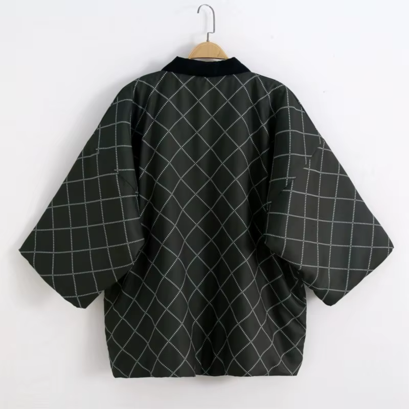Veste rembourrée en coton Hanten de style japonais