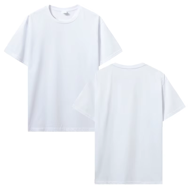 T-shirt personnalisé faites votre conception Logo texte avant et arrière