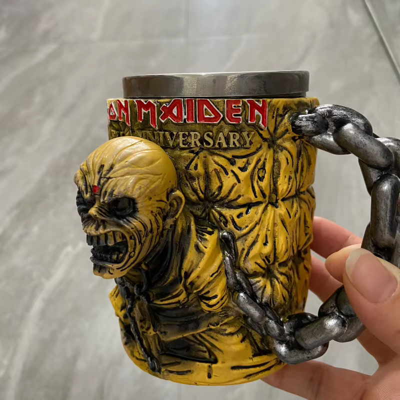 Iron Maiden 50e bande modèle périphérique tasse