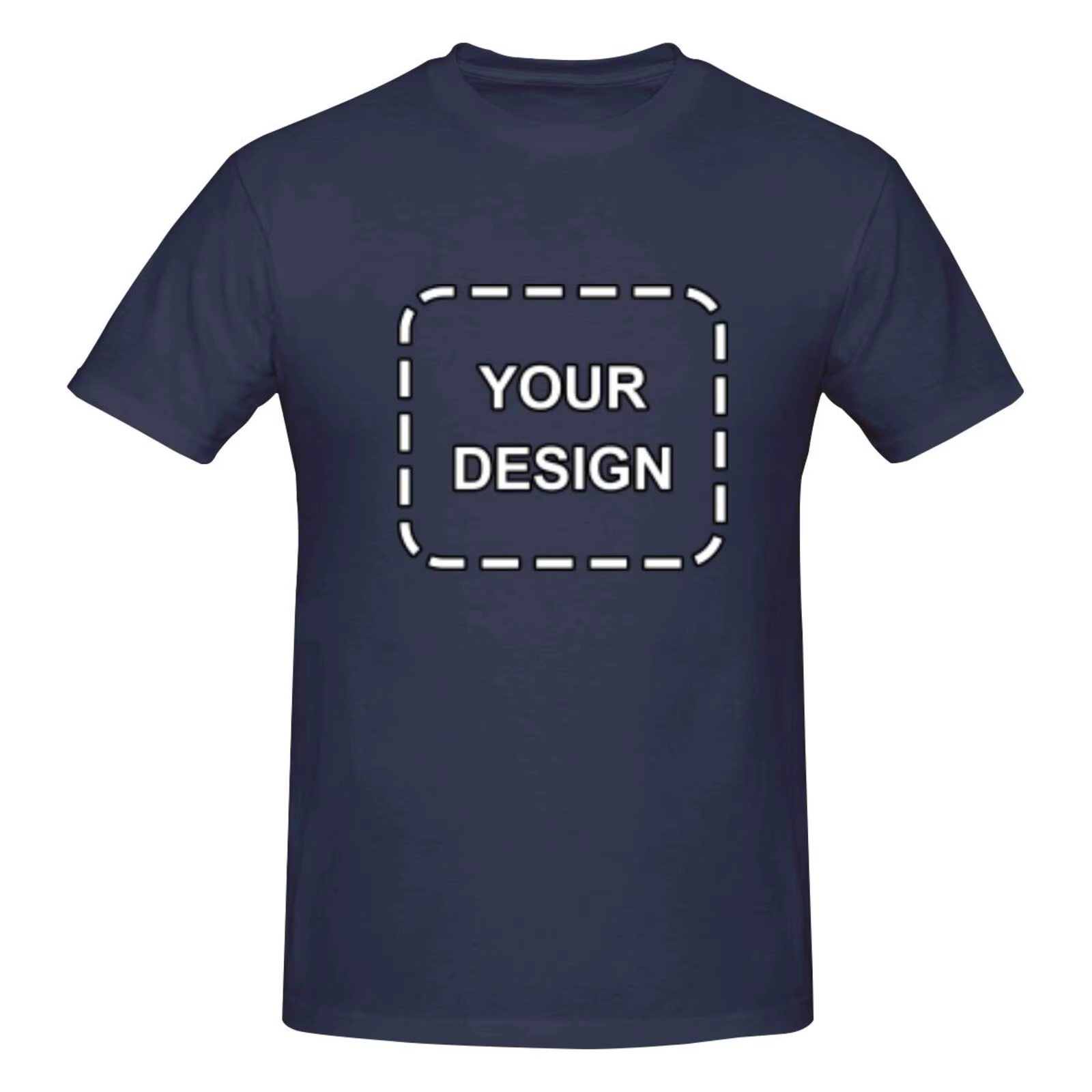 T-Shirt à Manches Courtes avec Logo Personnalisé pour Homme