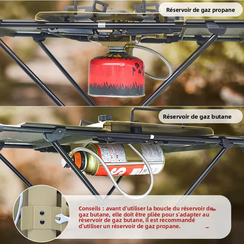 WESTTUNE IGT cuisinière à gaz brûleur fort chauffage four Portable extérieur 4000W haute puissance en acier inoxydable
