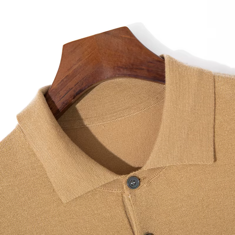 Polo à manches courtes pour hommes