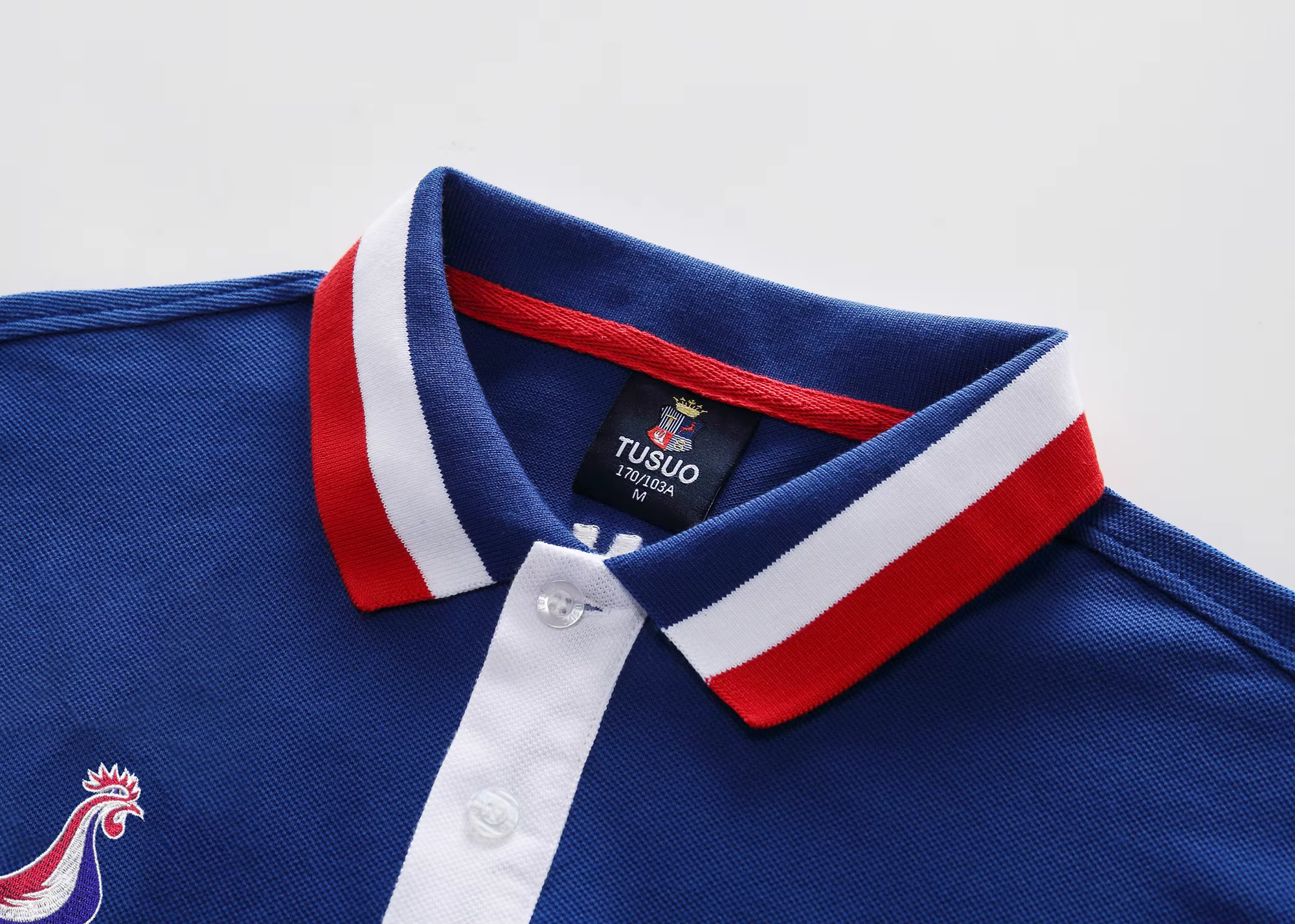 Polo en pur coton pour homme