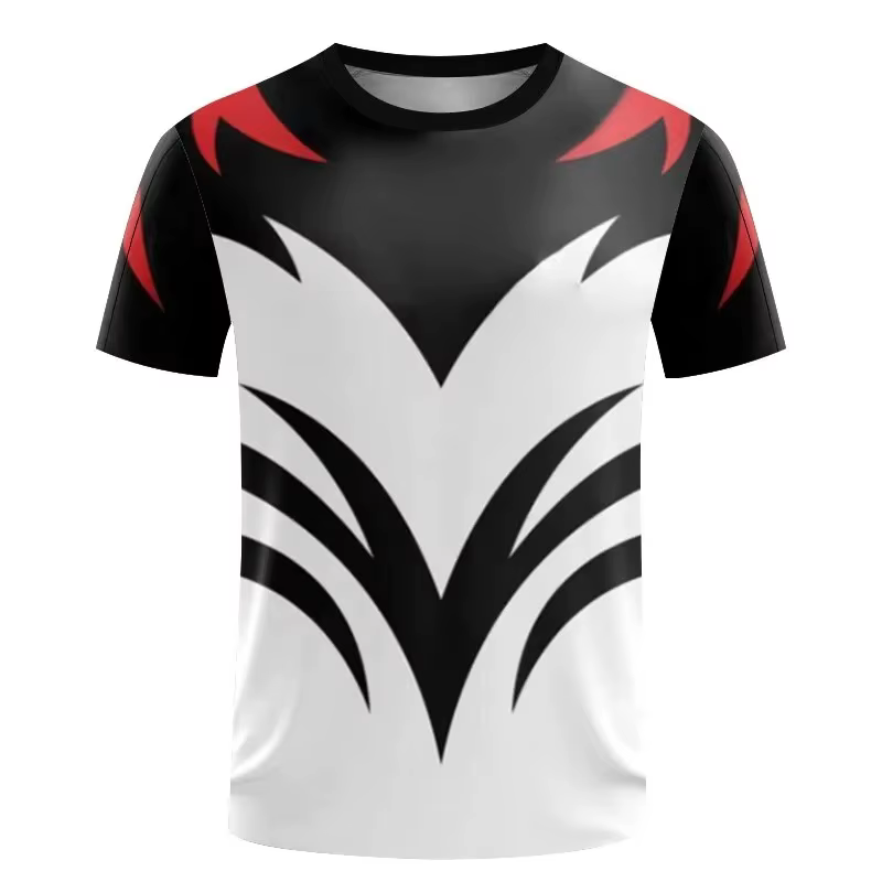 Mode Tennis de Table sport T-shirts été décontracté à manches courtes hommes femmes 3D imprimé