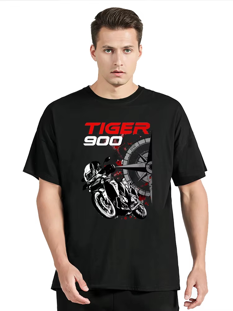 Tiger-T-shirt en coton pour homme
