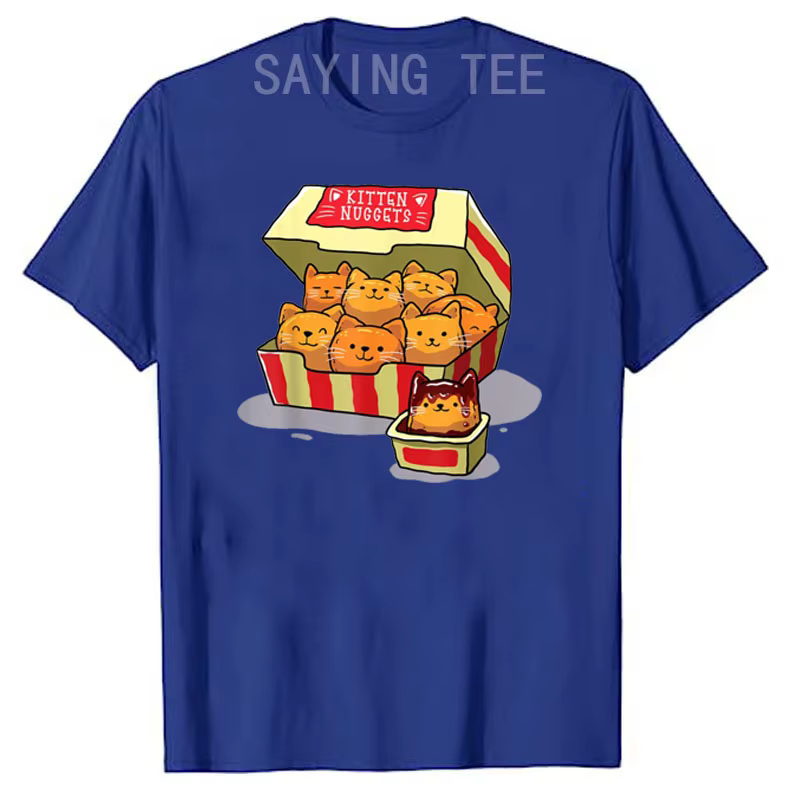 T-shirt jetable de pépites de chaton