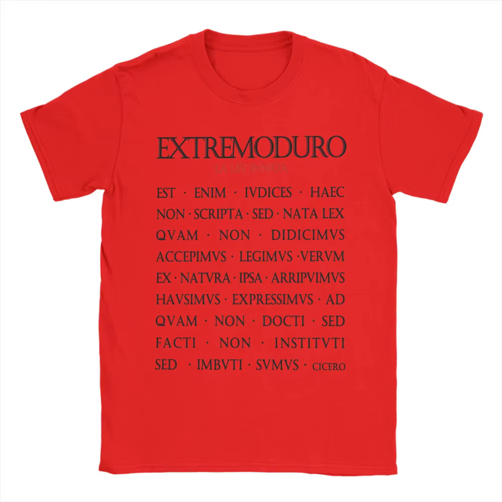 T-shirts de la tournée Rock Extremoduro été 2026 pour hommes et femmes