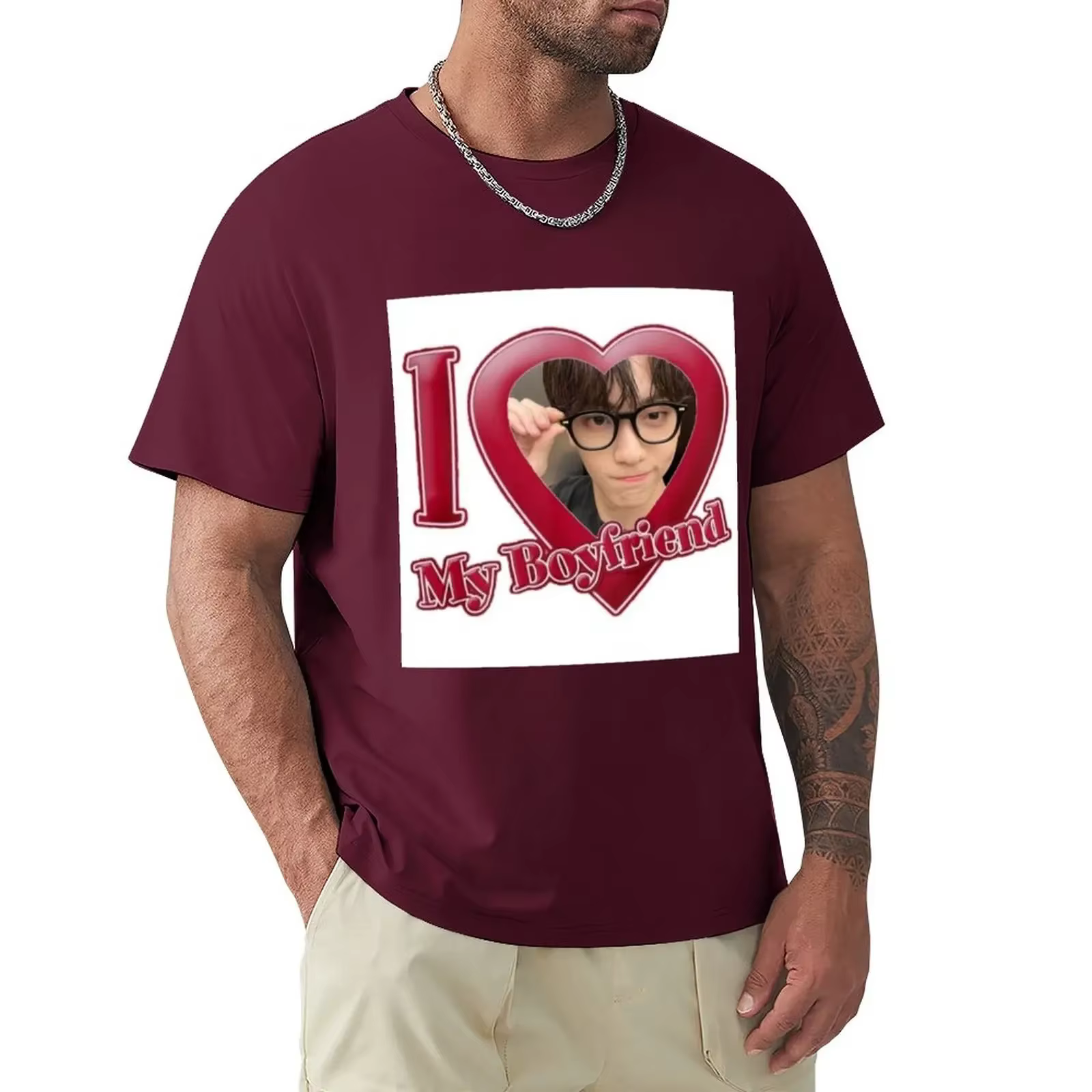 T-Shirt à Manches Courtes pour Homme