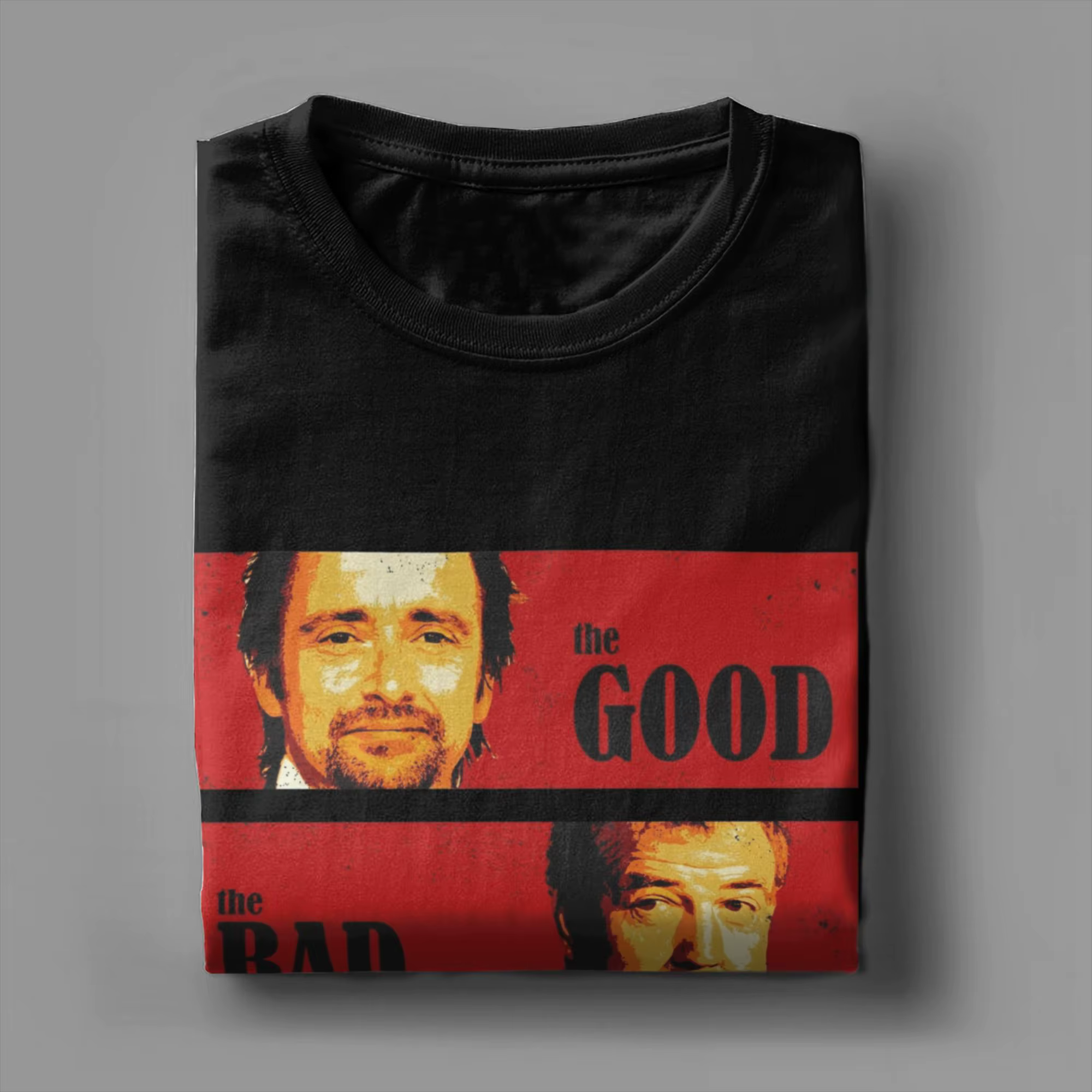 Jeremy Clarkson Hammond May hommage T-Shirt pour hommes le bon mauvais et lent nouveauté