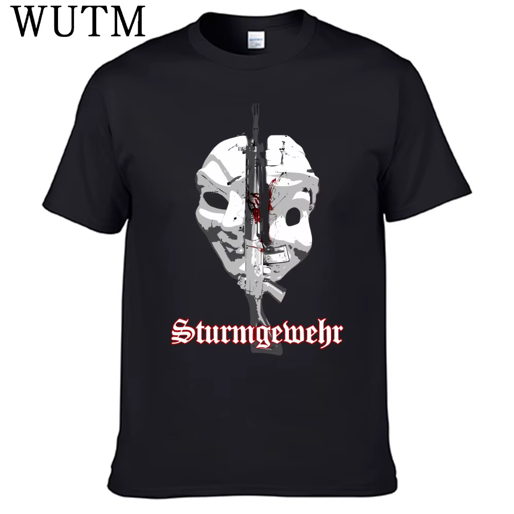 Nouveau groupe Sturmwehr t-shirt 100% coton hommes chemise