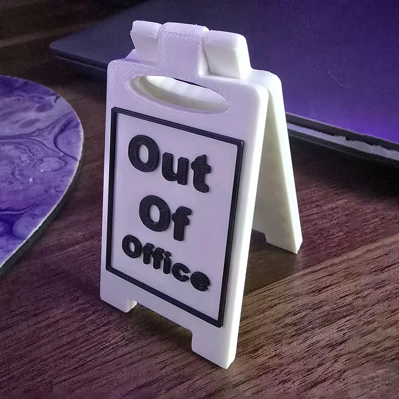 Panneau de bureau humoristique