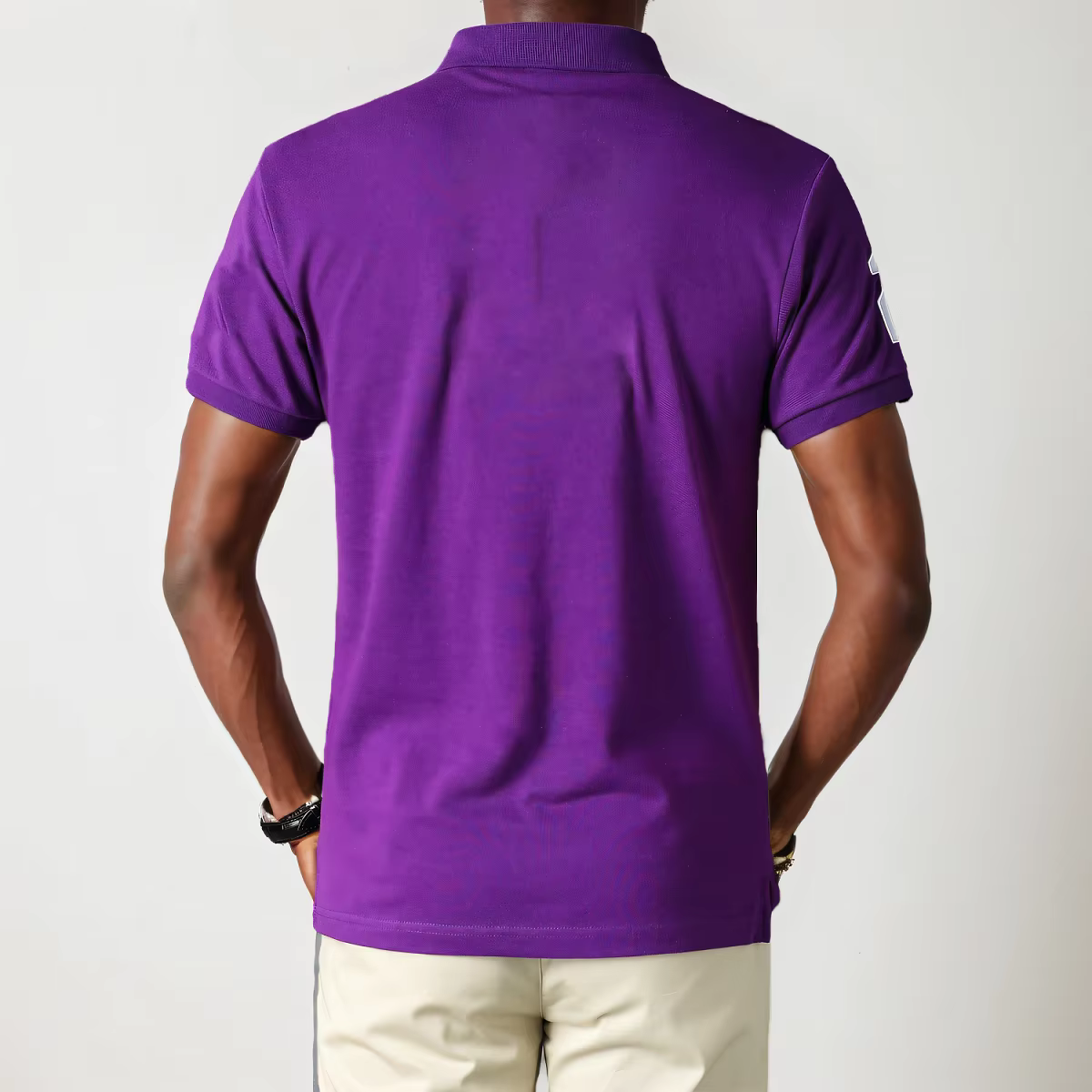 Polo en coton de haute qualité pour homme