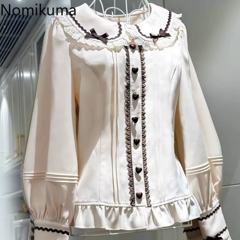 Chemisiers pour femmes de style Lolita