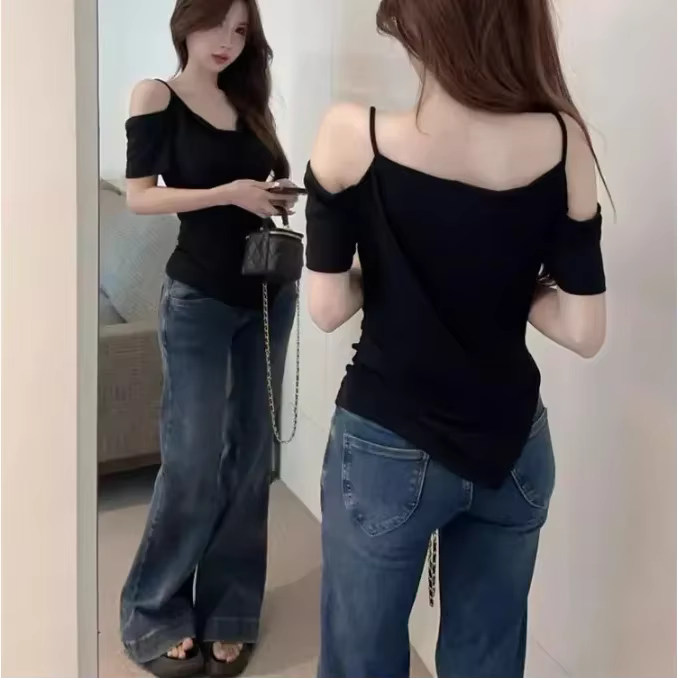 T-shirt à manches courtes pour femmes