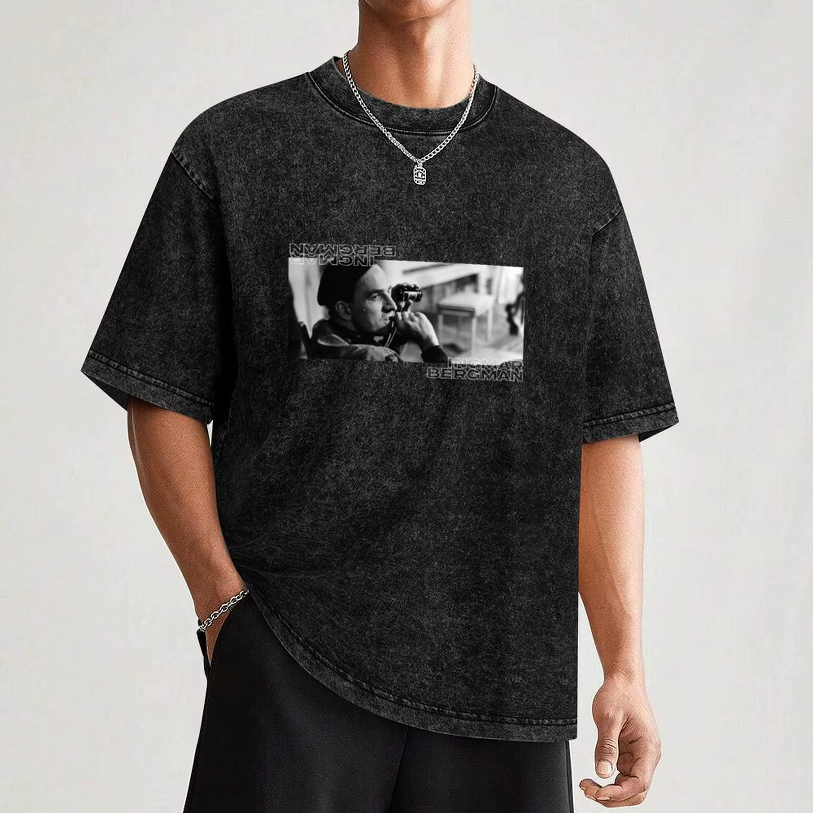 DIRECTORS / INGMAR BERGMAN T-Shirt à manches courtes imprimé All Match