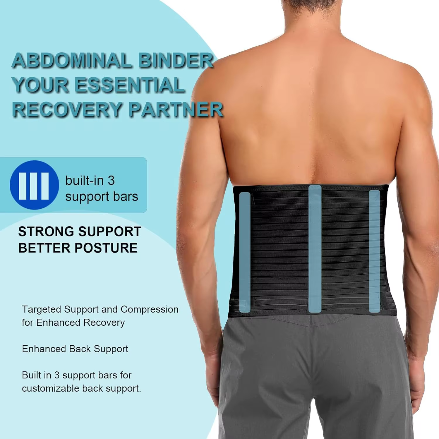 Ceinture abdominale pour hommes et femmes
