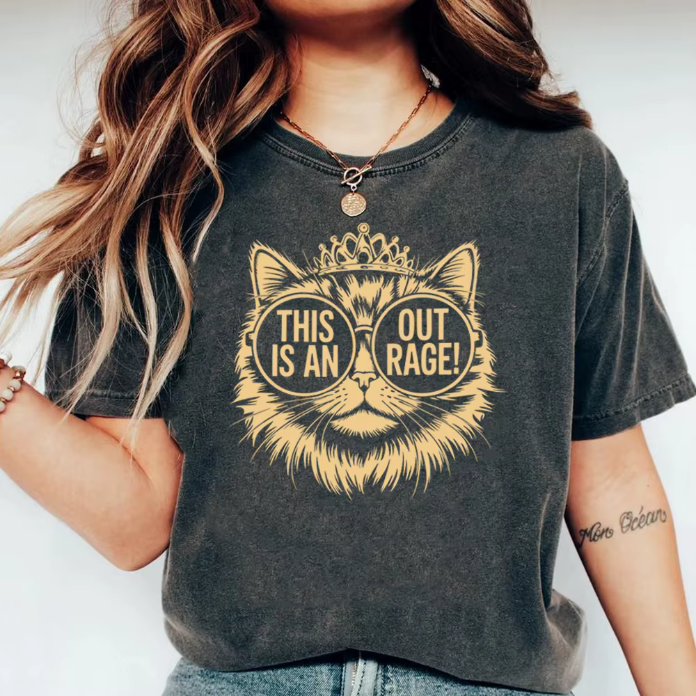 T-shirt Princess Donut « This Is An OUTRAGE » – Dungeon Crawler Carl Goddammit