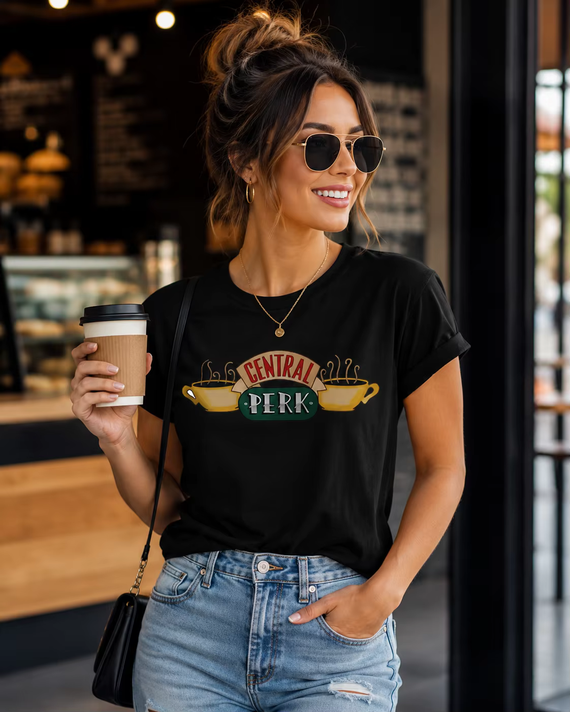 T-shirt Central Park Café | Série télévisée