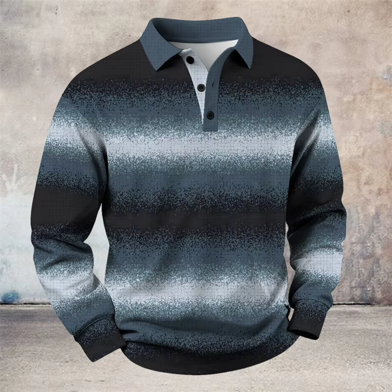 Polo de Golf à manches longues pour hommes