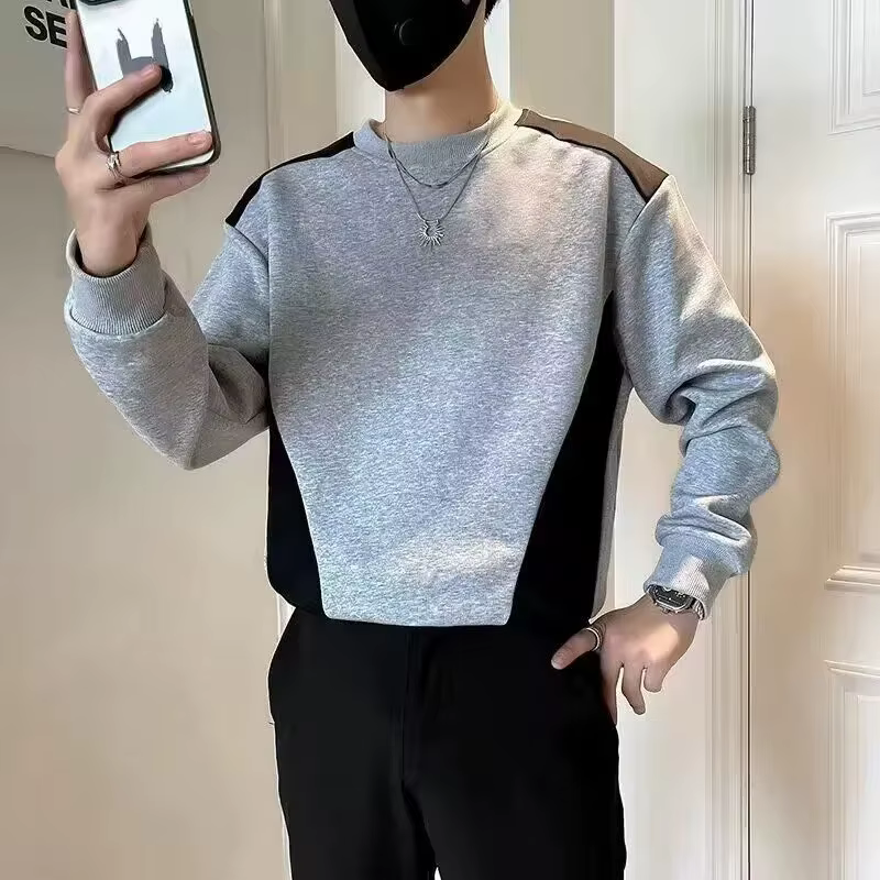 Sweat-shirt épissé pour hommes