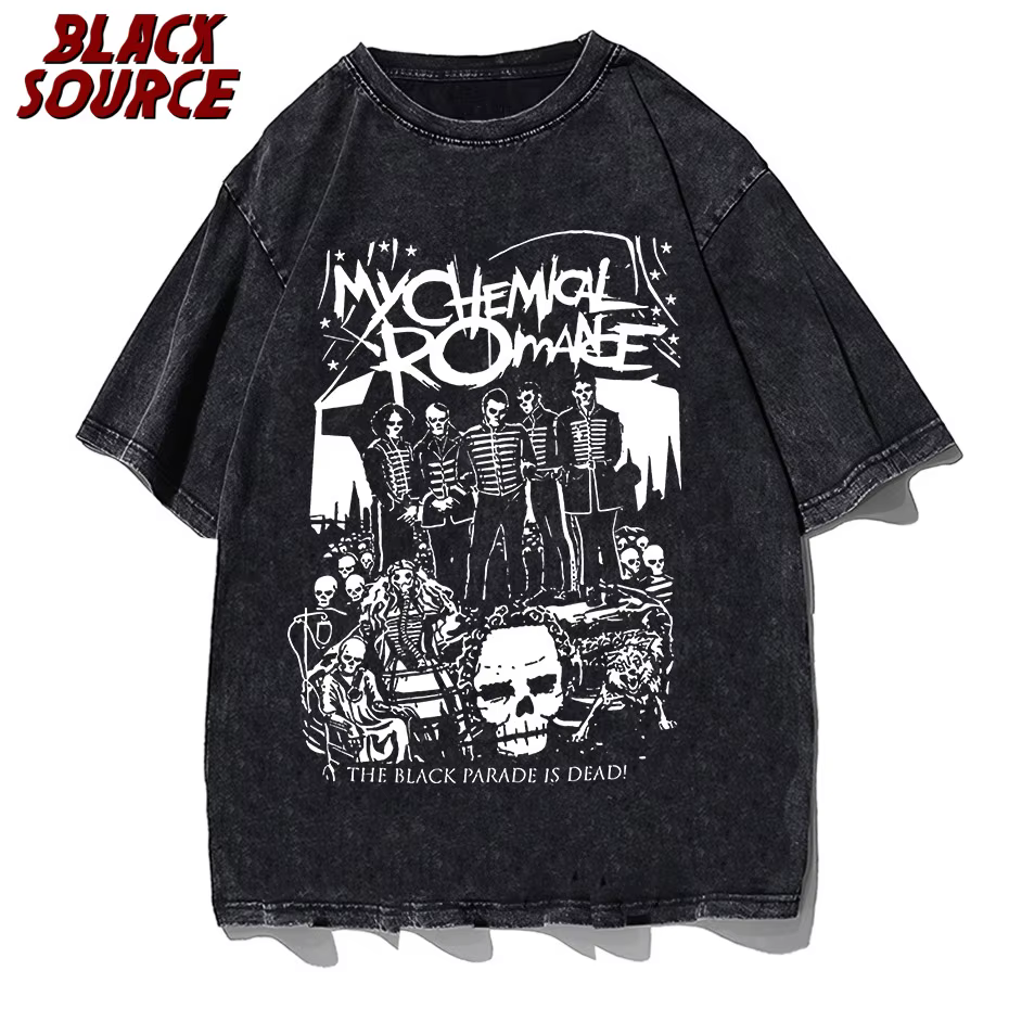 T-Shirt surdimensionné mon Romance chimique Mcr Dead