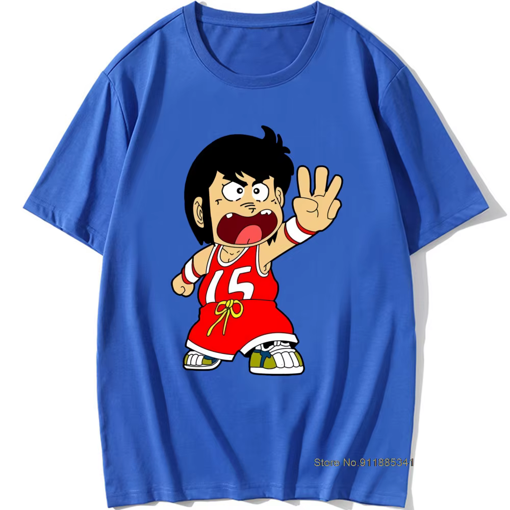 T-shirt drôle pour hommes Gigi La Top Basket surdimensionné dessin animé années 80 90 unisexe nouvelle mode