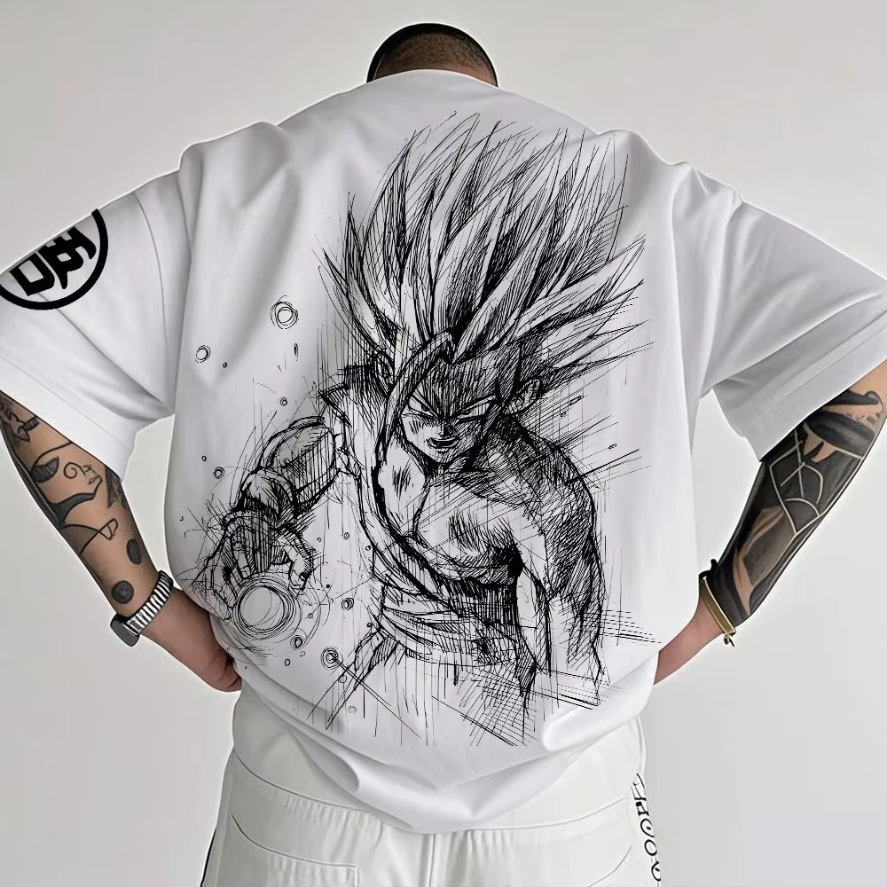 T-shirt sur le thème de Dragon Ball Z - Coton pur