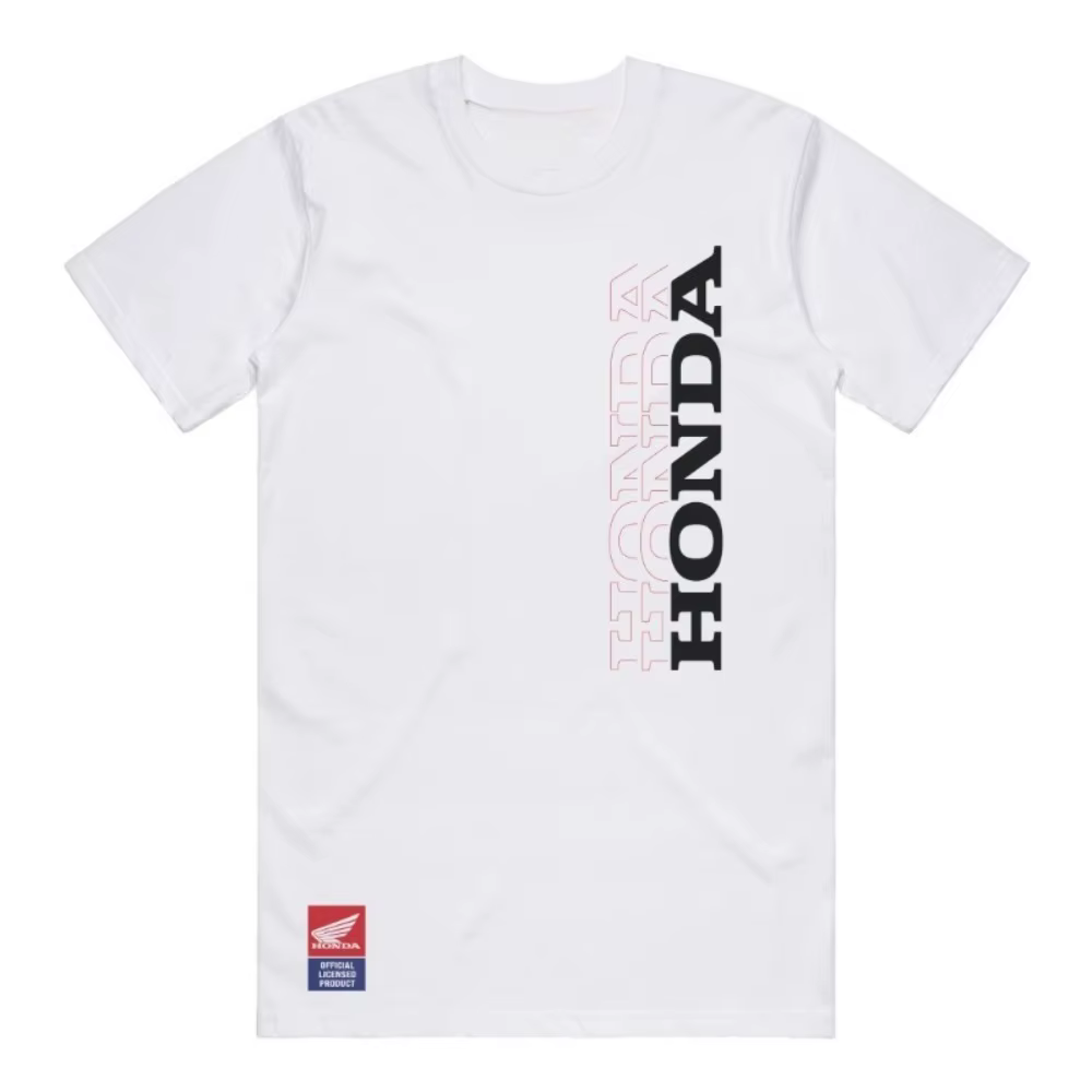 Honda T-shirt homme et femme été coton