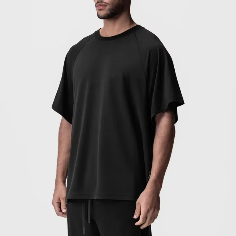 T-Shirt surdimensionné en maille pour hommes