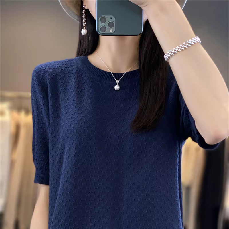 T-shirt d'été 100% coton pour femmes