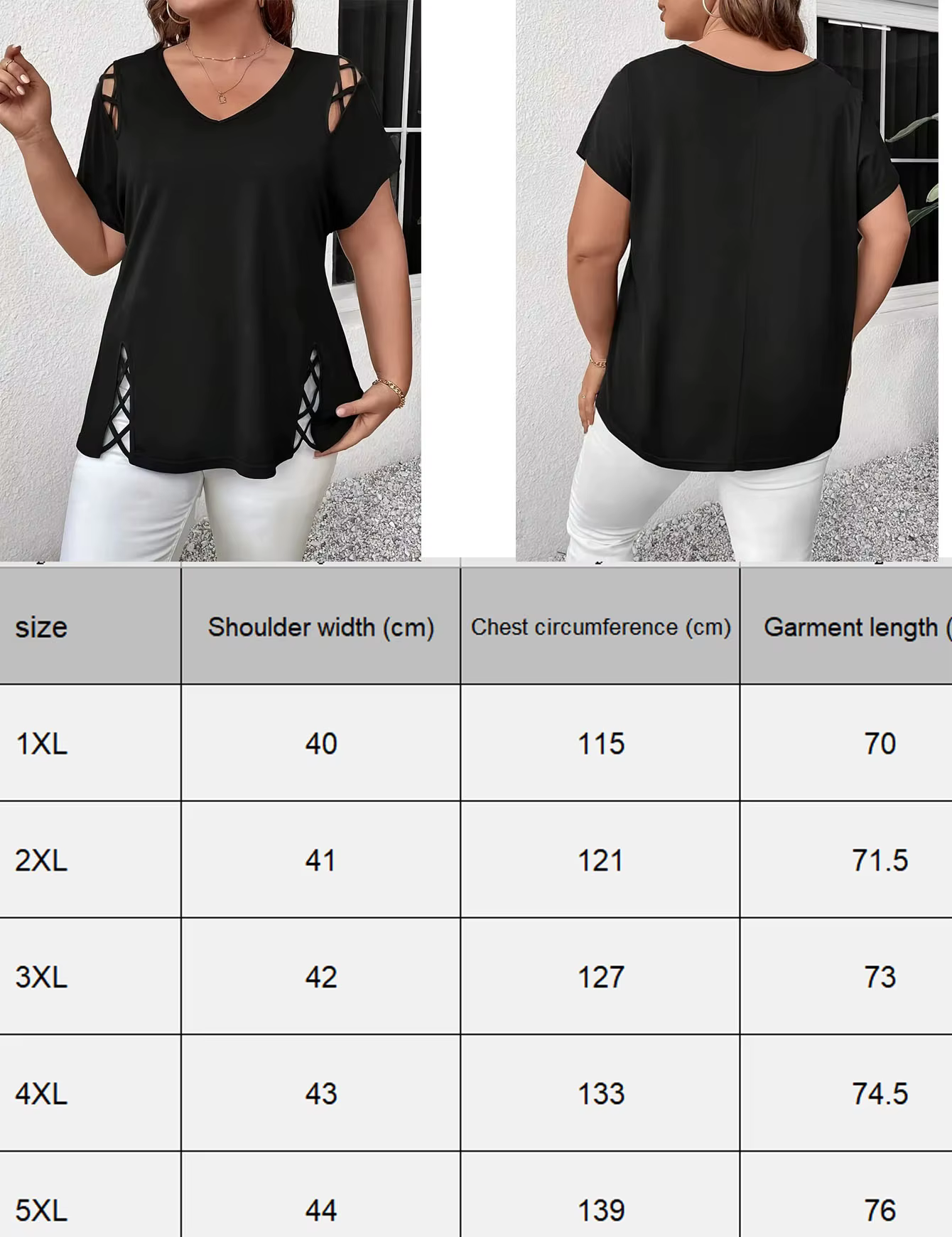 T-shirt Grande Taille Femme Été Manches Courtes Décontracté Ample Mode Pull Oversize