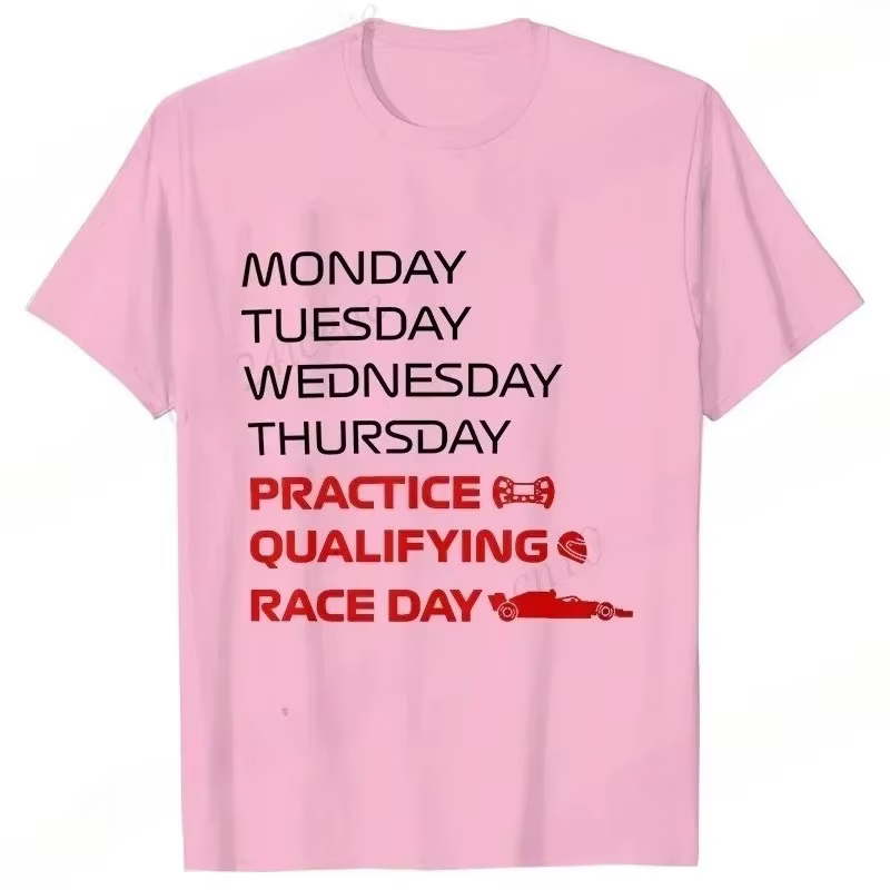 Race Week T-Shirt pour hommes femmes vêtements pratique