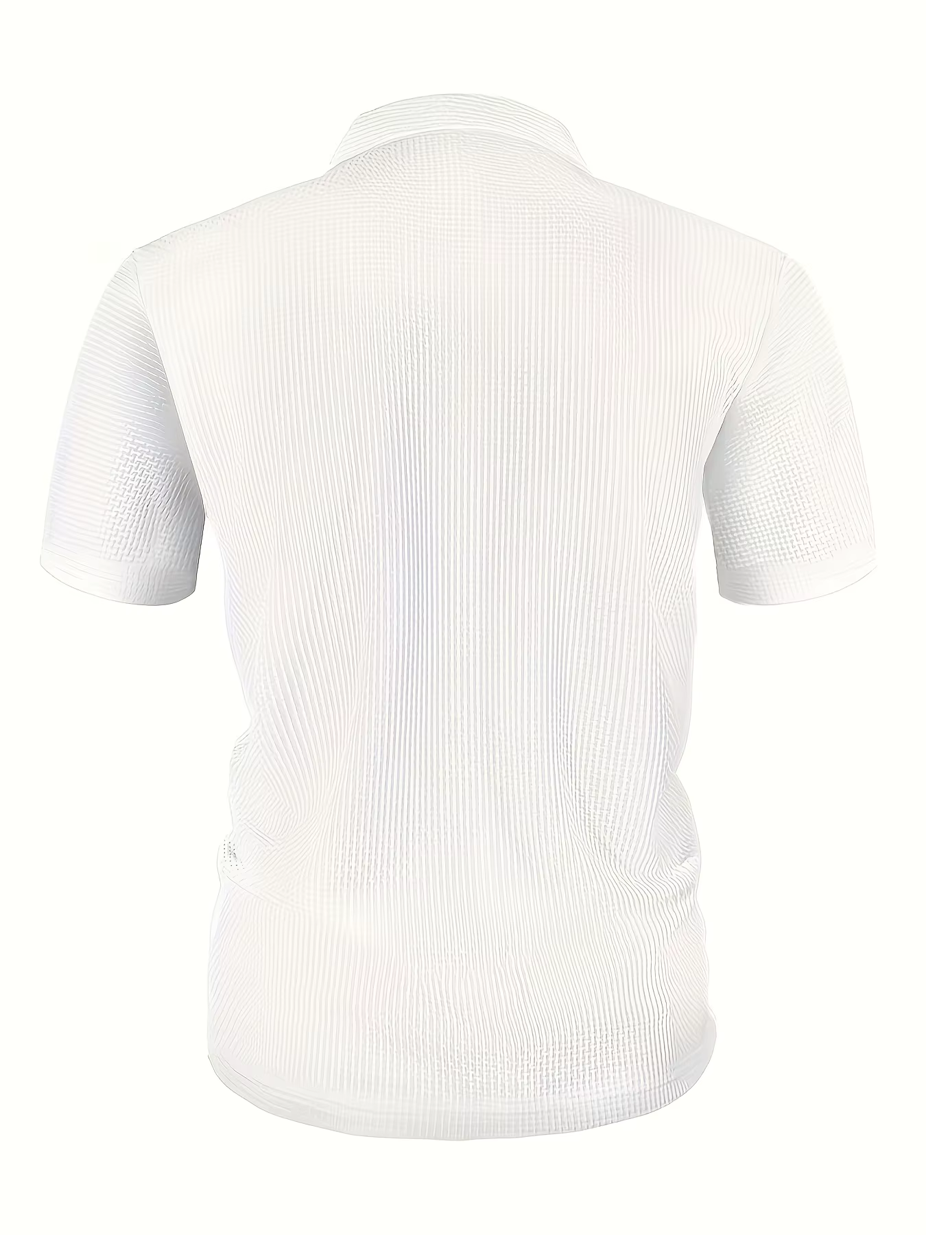 Polo classique pour homme - Tricot de qualité supérieure avec broderie golf