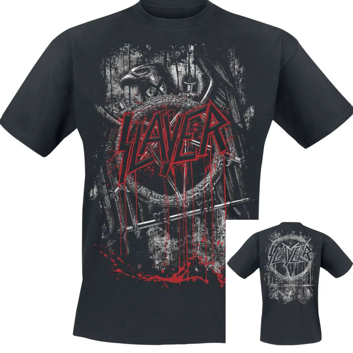 T-shirt Seasons Gold Eagle Slayer pour hommes et femmes