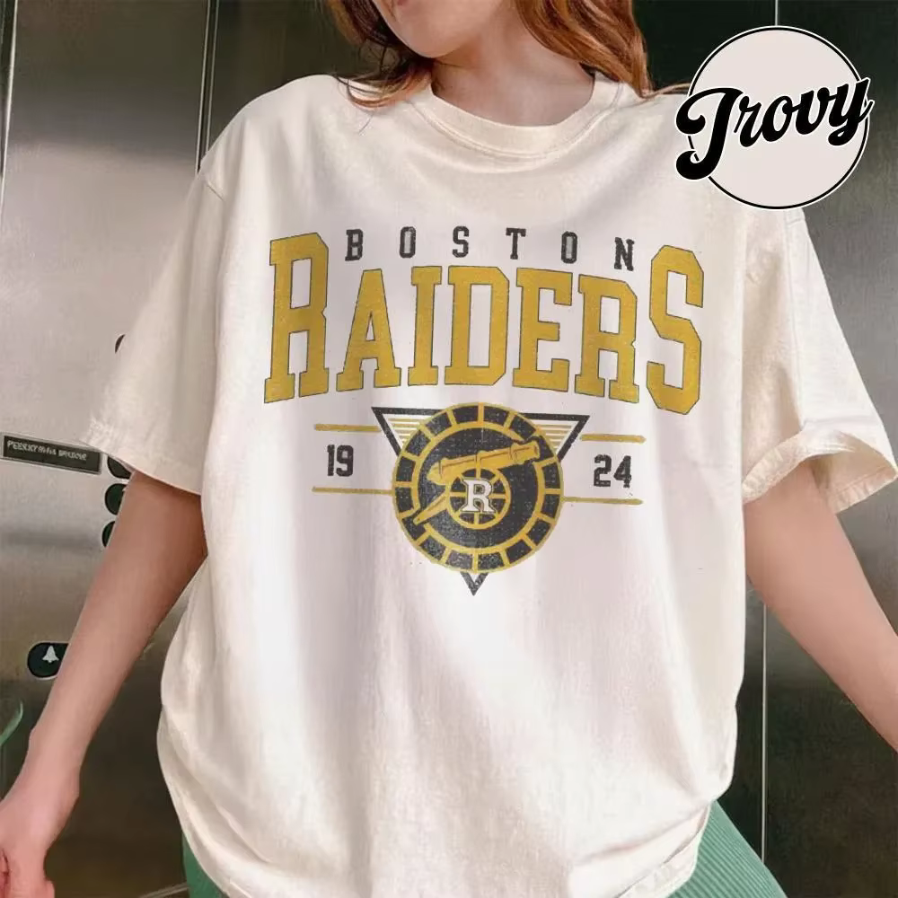 T-shirt rétro des années 90 des Boston Raiders Heated Rivality