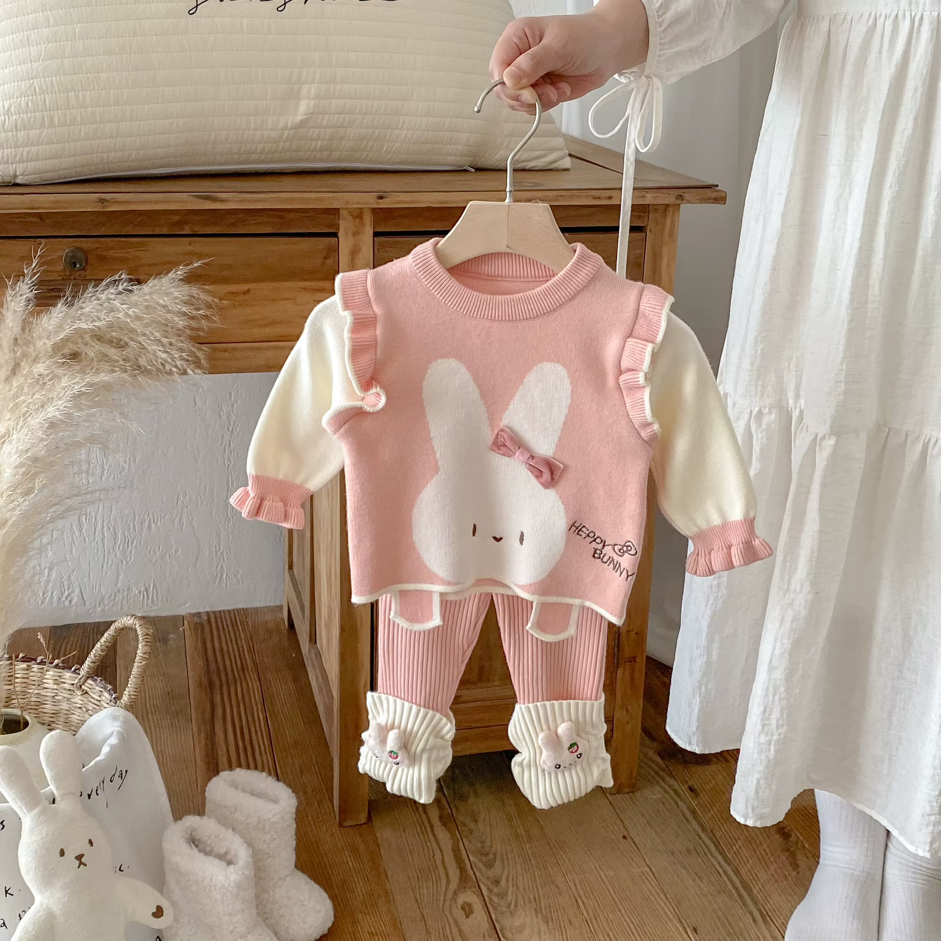 Ensemble pull, gilet et chemise de Base