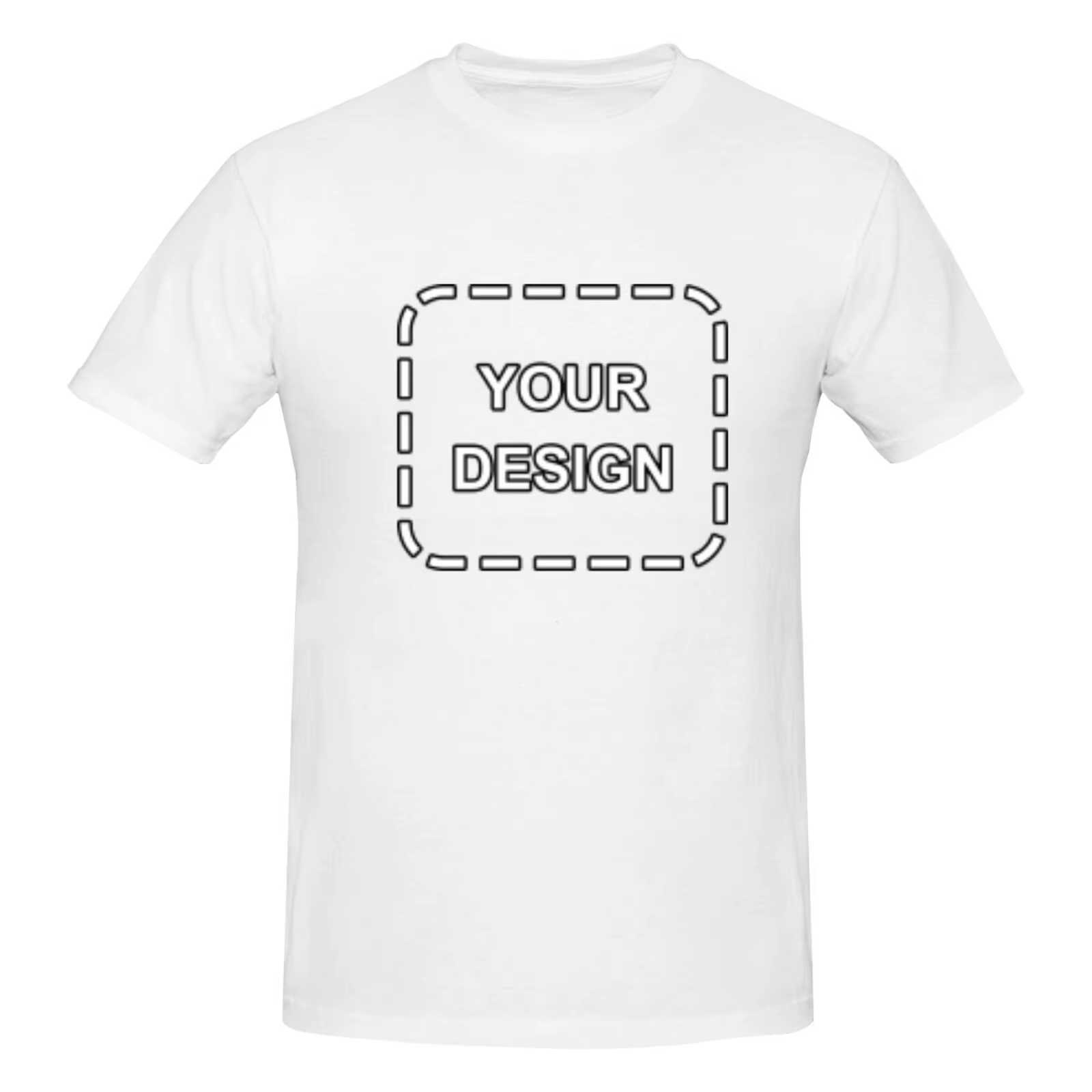 T-Shirt à Manches Courtes avec Logo Personnalisé pour Homme