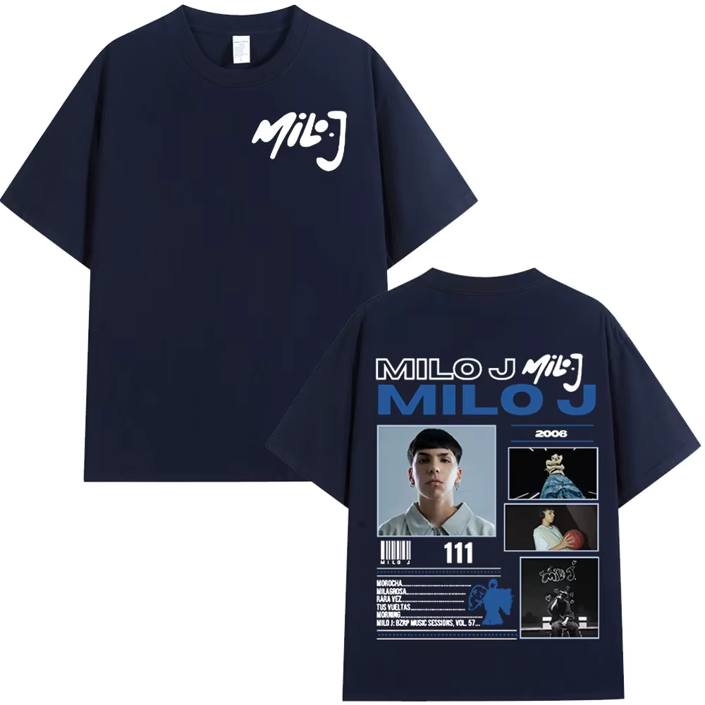 Rappeur Milo J 111 166 Album T-shirt hommes femmes mode Hip Hop