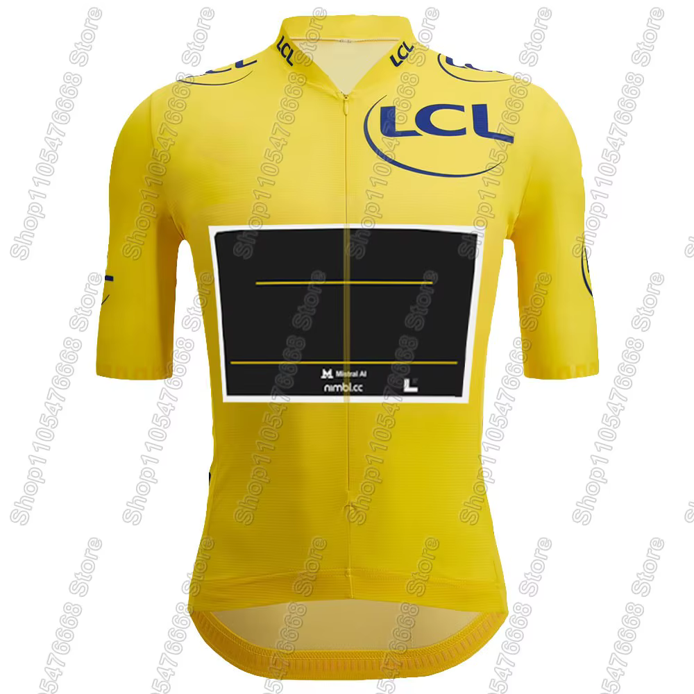 Maillot de cyclisme France Tour 2026 à manches courtes