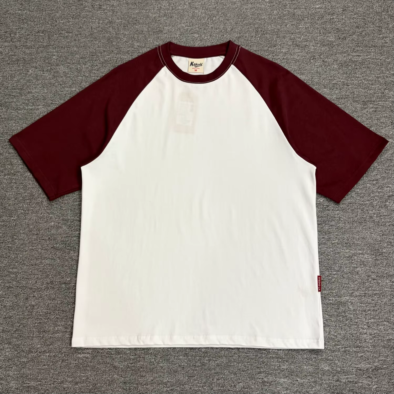 T-shirt homme rétro à manches raglan