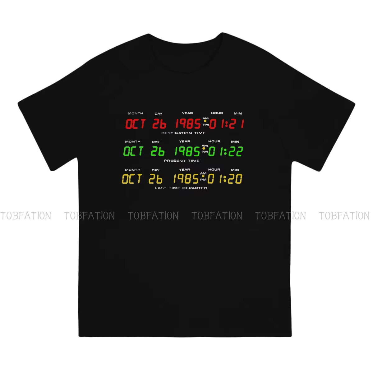 T-shirt à col rond en coton pour hommes