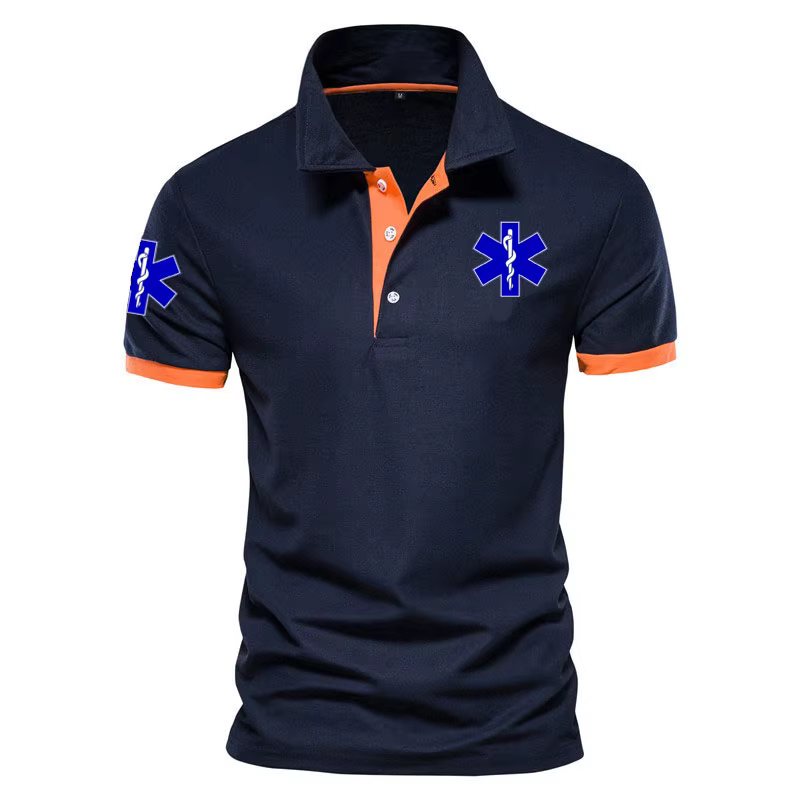 POLO haut de gamme en pur coton pour hommes