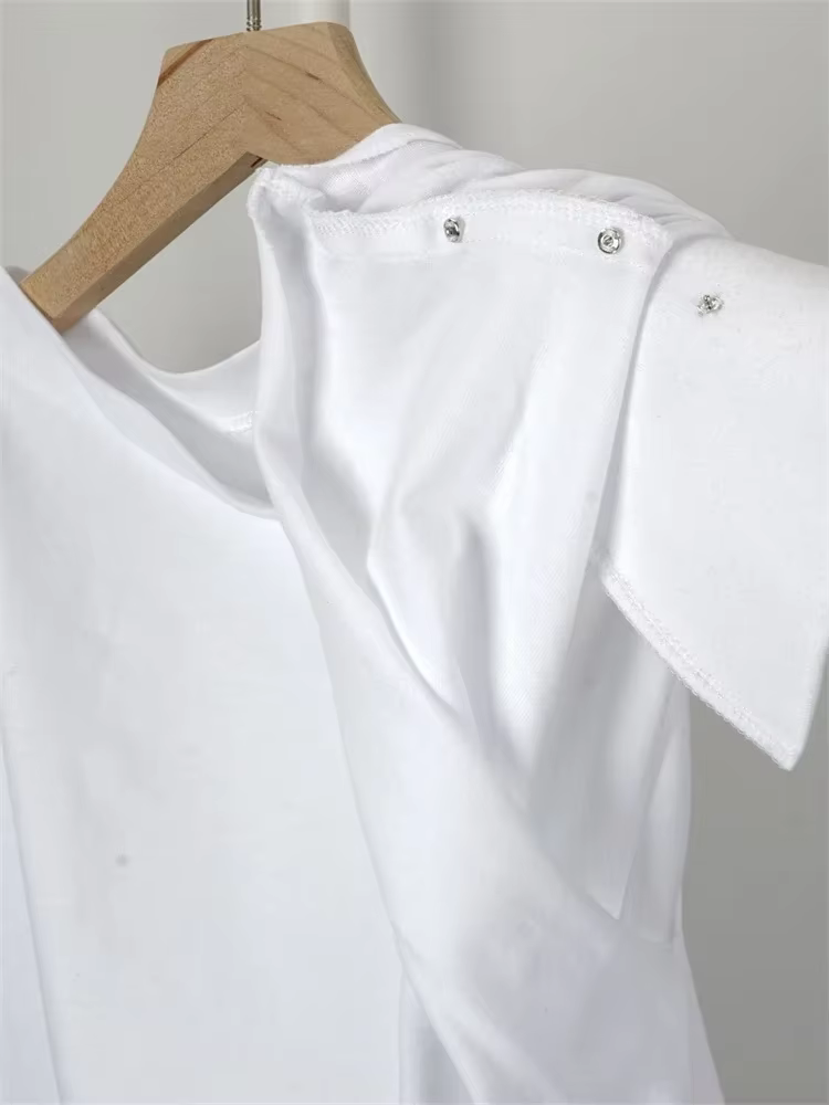 T-Shirt à manches volantes pour femmes